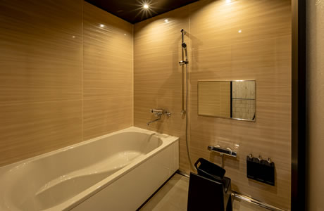 ホテル並みの豪華なバスルーム