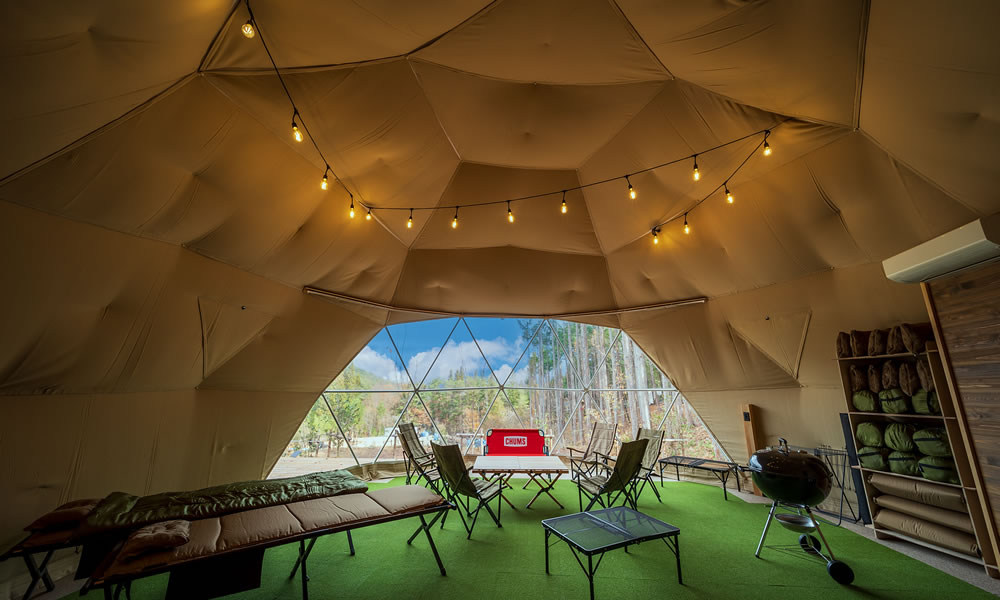 グランピング施設