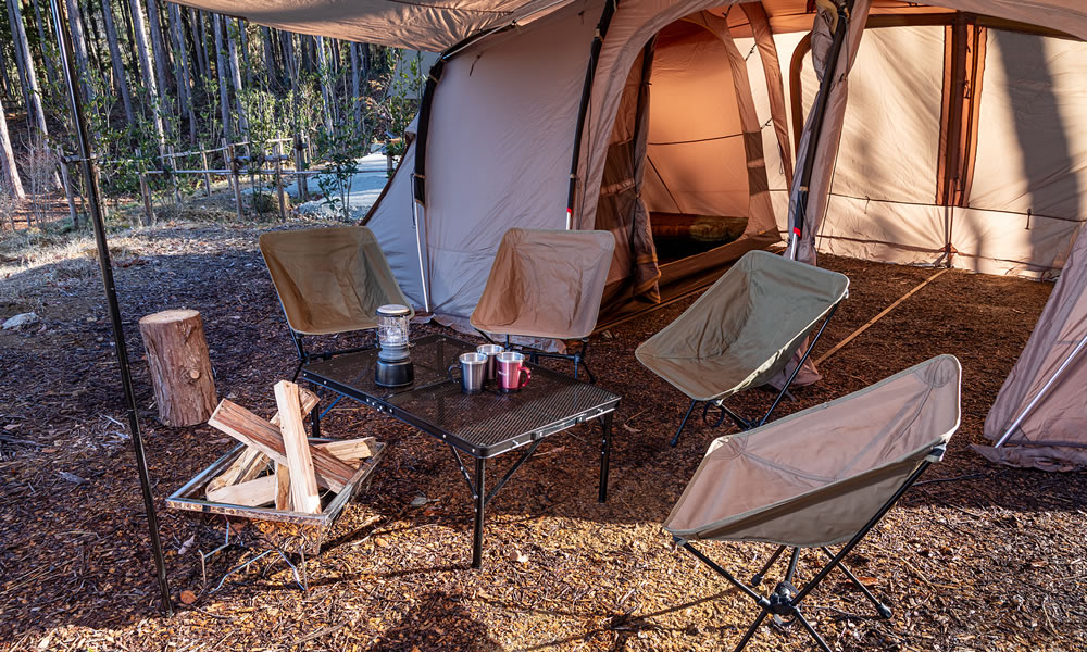 手軽に楽しめる充実したキャンプ場(ヒマラヤとのコラボ)