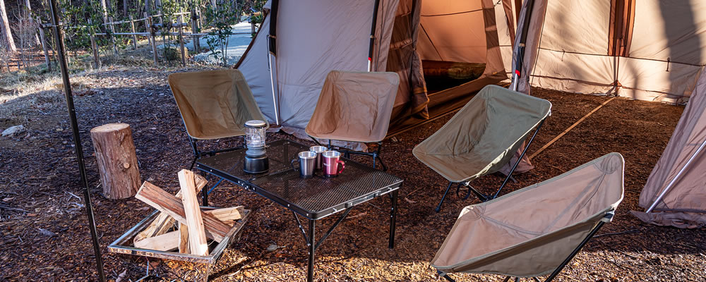 手軽に楽しめる充実したキャンプ場(ヒマラヤとのコラボ)